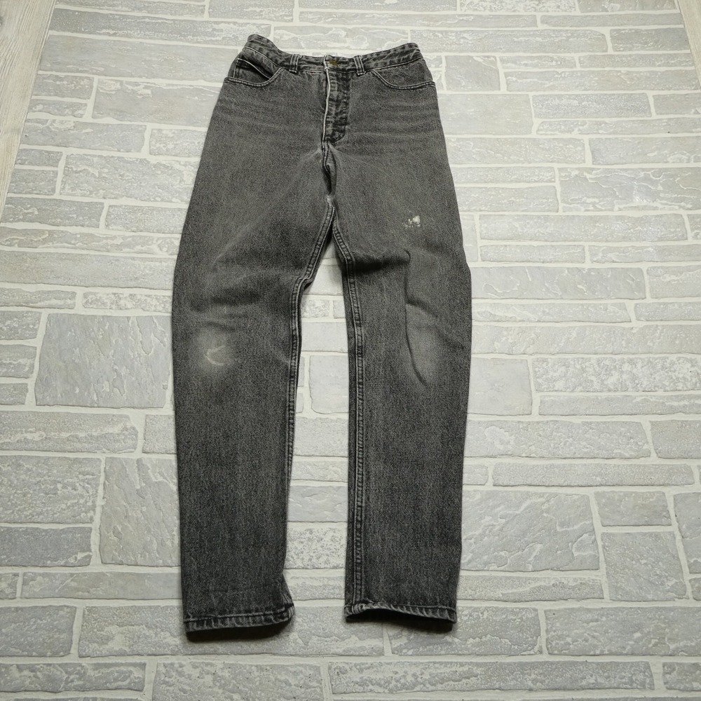 VINTAGE GUESS Georges Marciano Jeans Size‎ 27 Gray Tapered Made in USA